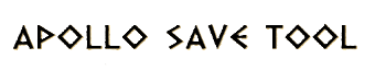 Apollo Save Tool - Logo